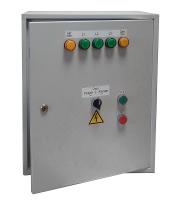 ШУЭ-15-IP54 шкаф управления для систем адресной пожарной сигнализации Бирюза