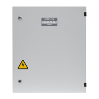 Шкаф с резервированным источником питания для монтажа средств пожарной автоматики ШПС-24 исп.20  для систем безопасности