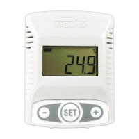 Датчик температуры и влажности адресный радиоканальный. Отображение на ЖКИ дисплее С2000Р-ВТИ для систем безопасности