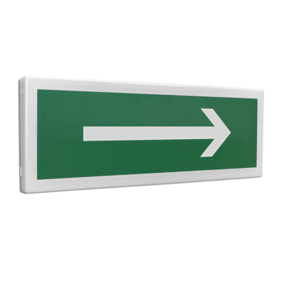 Оповещатель световой адресный С2000-ОСТ исп.08 с надписью "Стрелка вправо" для систем безопасности