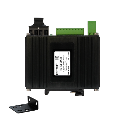 Преобразователь интерфейсов RS232/422/485 в оптику и обратно RS-FX-SM40 для систем безопасности