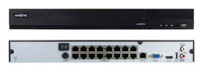 NVR-6316P16-H2 видеорегистратор IP для систем видеонаблюдения 16-канальный H.264/H.264+/H.265 