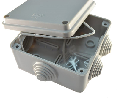Коробка разв. 080-00 (100х100х50) 6 вх.