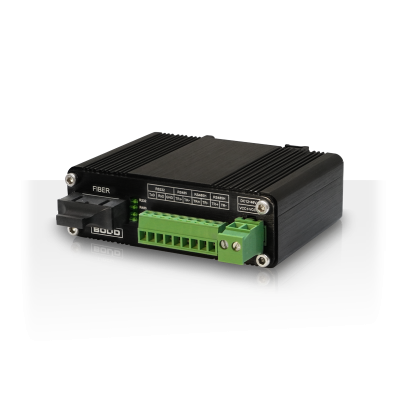 Преобразователь интерфейсов RS232/422/485 в оптику и обратно RS-FX-MM для систем безопасности