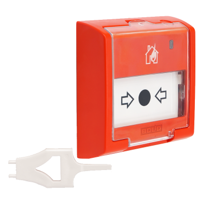 Извещатель пожарный ручной электроконтактный ИПР 513-3М для систем безопасности
