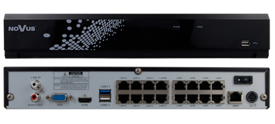 NVR-4416P16-H2/F видеорегистратор IP для систем видеонаблюдения 16-канальный H.264/H.265 