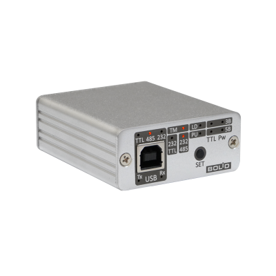 Универсальный преобразователь интерфейсов USB-RS для систем безопасности