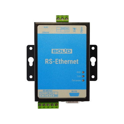 Преобразователь интерфейсов RS-485/RS-232/RS-422 в Ethernet RS-Ethernet для систем безопасности
