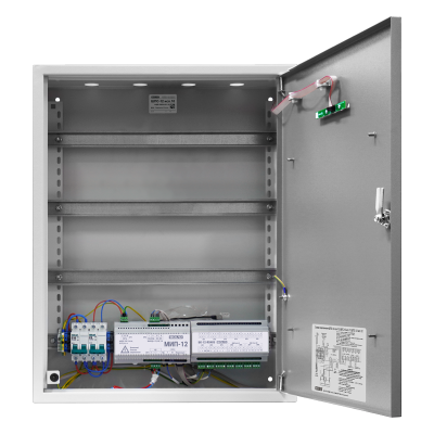 Шкаф для установки приборов системы "Орион" на DIN рейки ШПС-12 исп.10 для систем безопасности