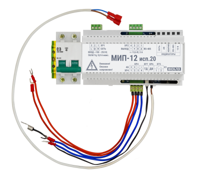 Модуль источника питания МИП-12 исп.20 для систем безопасности