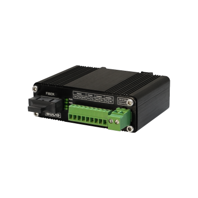 Преобразователь интерфейсов RS232/422/485 в оптику и обратно RS-FX-SM40 для систем безопасности