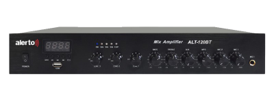Микшер-усилитель Alerto ALT-120BT для систем озвучивания и оповещения