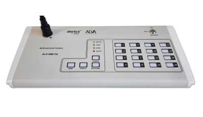 ALV-RM116 микрофонная панель для систем оповещения