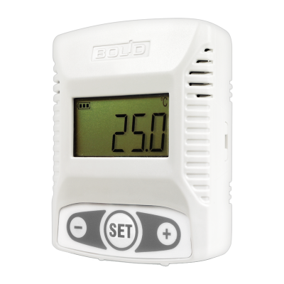 Датчик температуры и влажности адресный радиоканальный. Отображение на ЖКИ дисплее С2000Р-ВТИ для систем безопасности