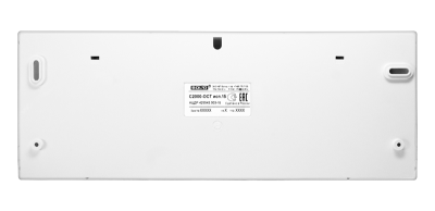 Оповещатель световой адресный С2000-ОСТ исп.15 с надписью "БЕЗОПАСНАЯ ЗОНА МГН" для систем безопасности