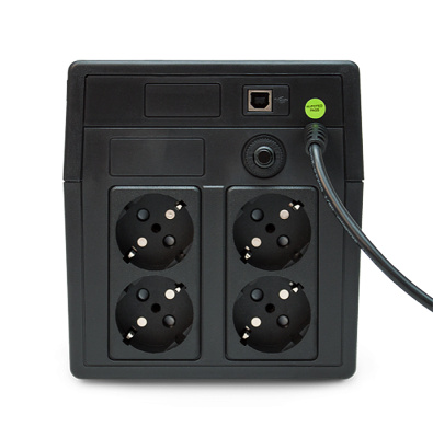 ИБП Powerman Back Pro 1000Plus, 1000VA/600W для систем безопасности