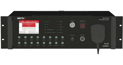 ALV-C116 контроллер системы оповещения для систем озвучивания и оповещения