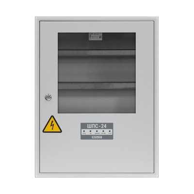 Шкаф для установки приборов системы "Орион" на DIN рейки ШПС-24 исп.11 для систем безопасности