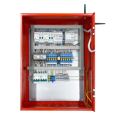ШУПН-ПРО Шкаф управления электромоторами пожарных насосов радиоканальный с встроенным радиорасширителем
