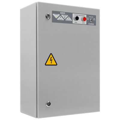 Блок контрольно-пусковой ШКП-30 с устройством плавного пуска для систем безопасности