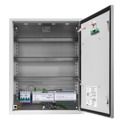 Шкаф для установки приборов системы "Орион" на DIN рейки ШПС-12 исп.12 для систем безопасности