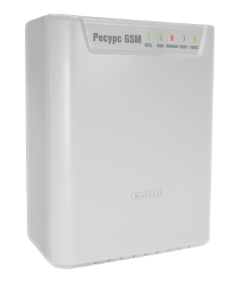Устройство опроса датчиков "Ресурс-GSM" для систем безопасности